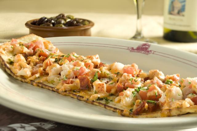 The new Catalonian Flatbread at Columbia Cafe The new Catalonian Flatbread at Columbia Cafe