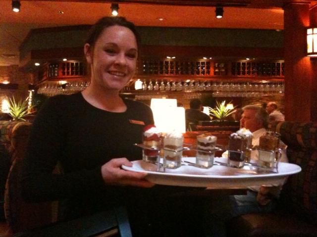 Cassie shows us dessert... Cassie shows us dessert...