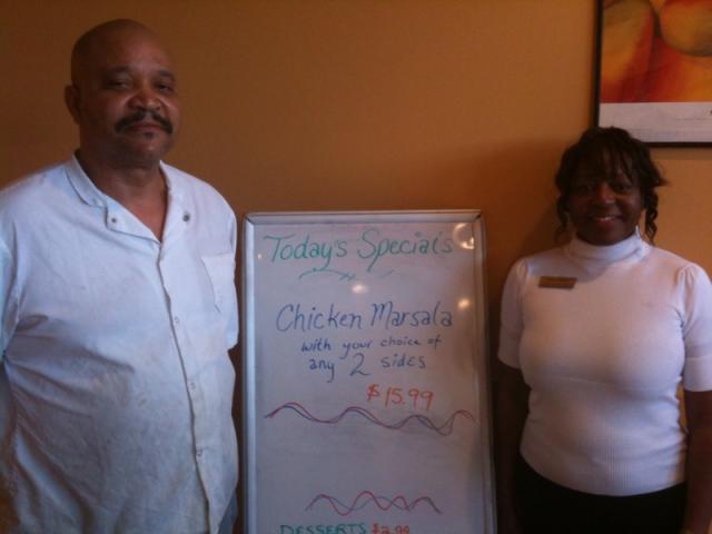 Chef John and Rose of the Urban Culinary Cafe... Chef John and Rose of the Urban Culinary Cafe...