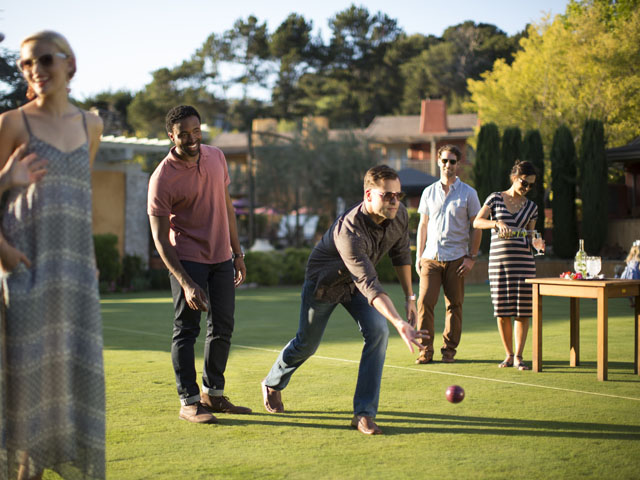 Bocce at Bernardus Lodge & Spa