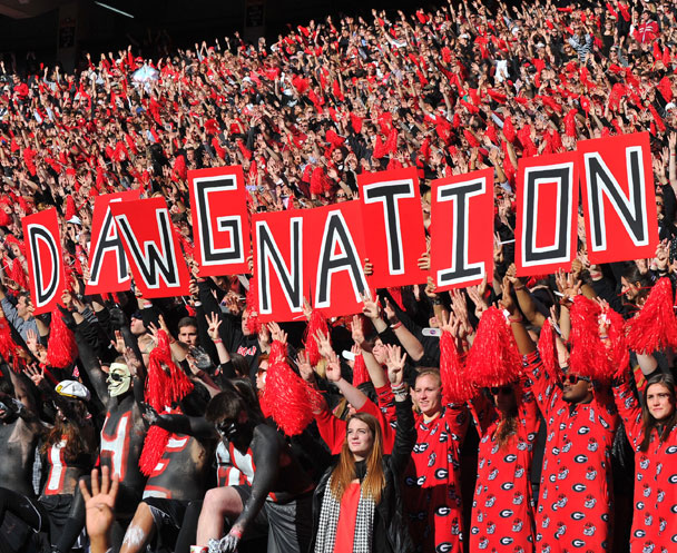 Uga X & Uga XI share Dawg House in pregame ceremony: WATCH