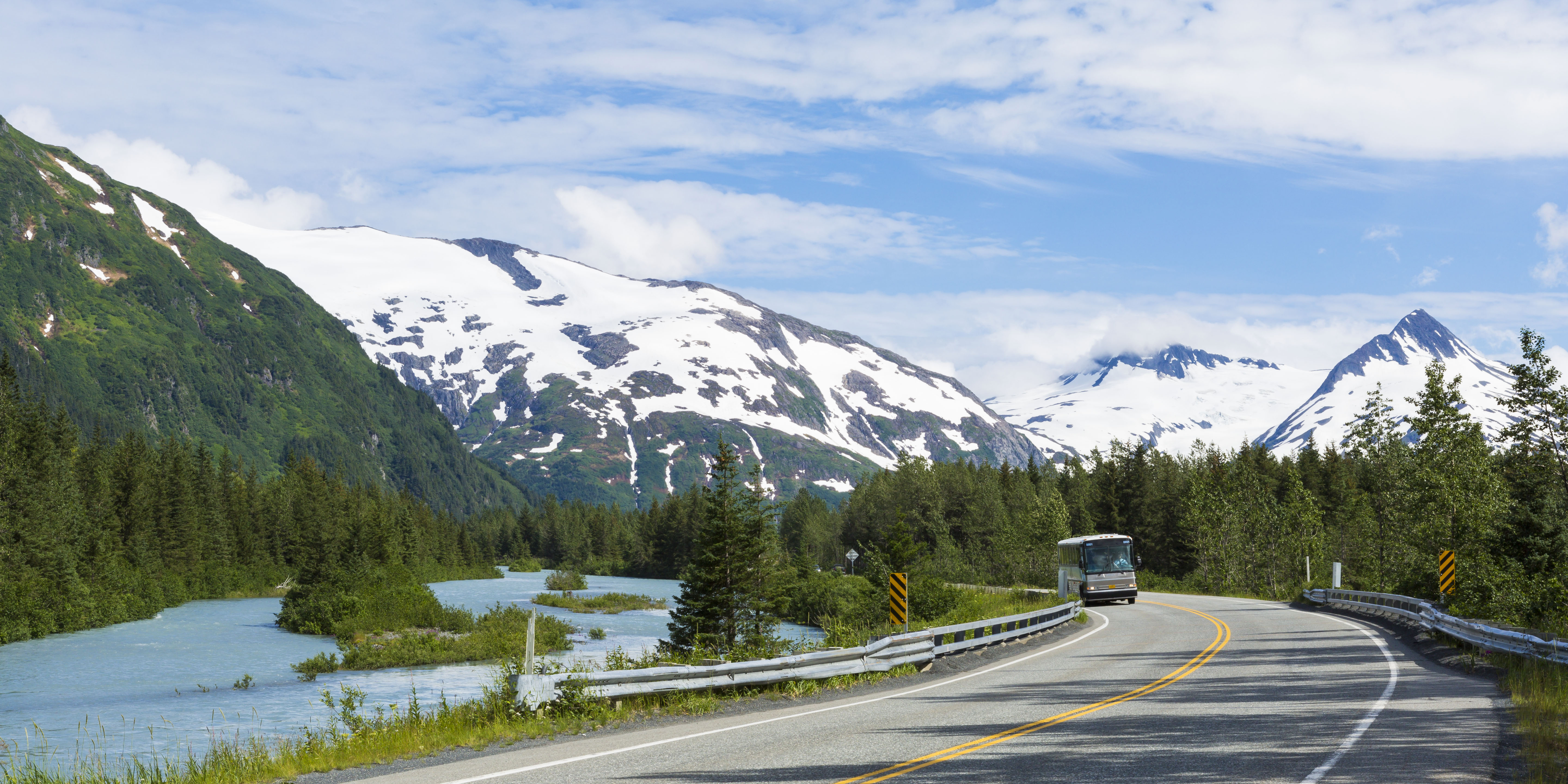 Bus Van Motorcoach Rentals Visit Anchorage