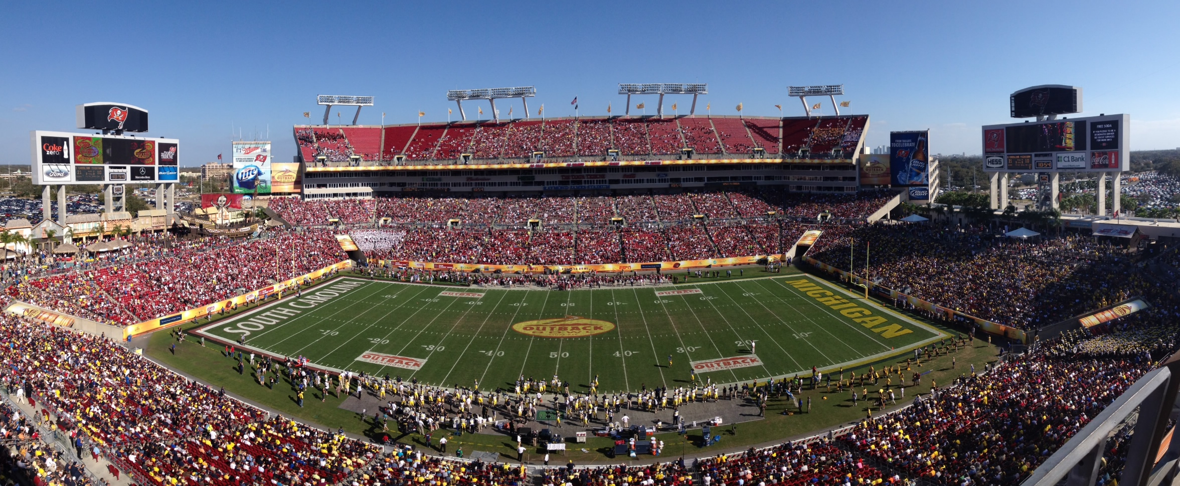 Outback Bowl Tampa Bay