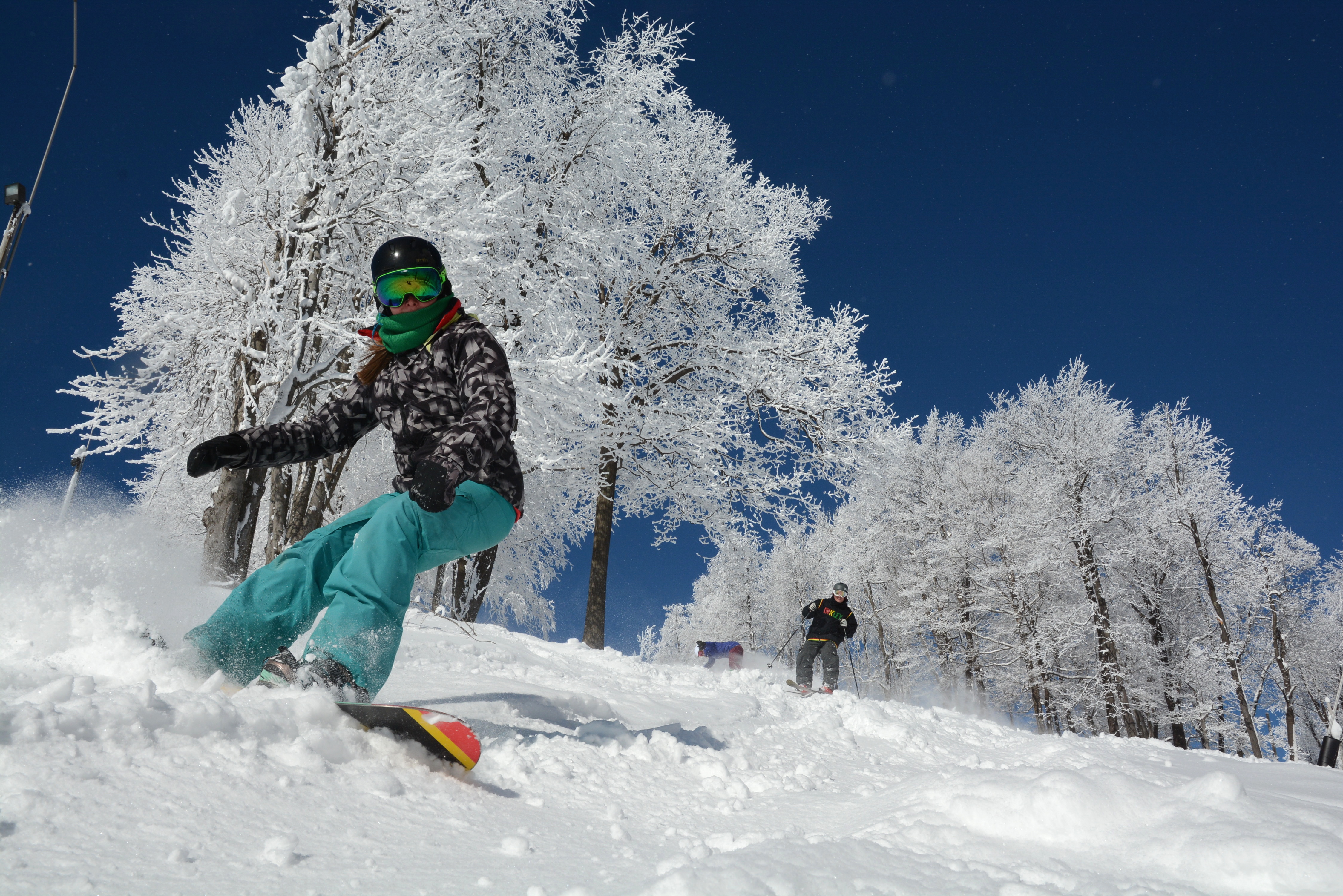 Snowboarding at Seven Springs