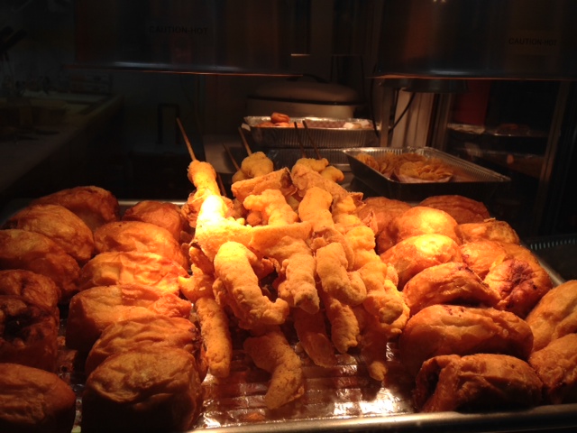 Fair food on a stick at the YMBL South Texas State Fair