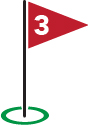 Golf Flag #3