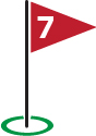 Golf Flag #7