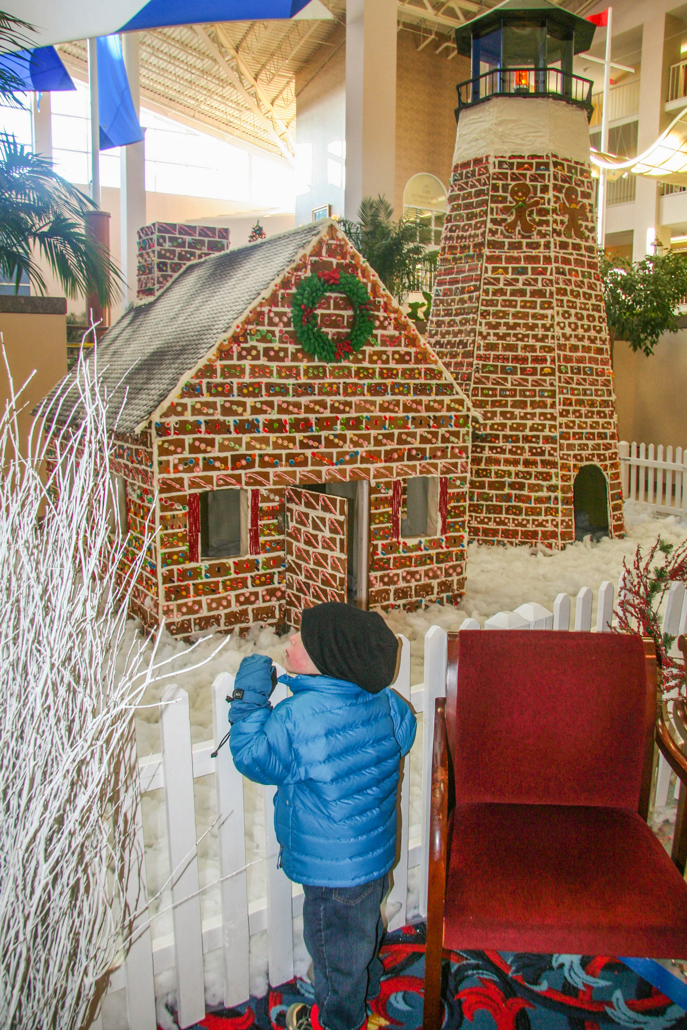 Christmas in Newport, Gingerbread House, 12/12/09