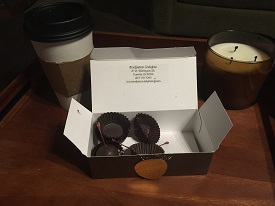 Hand-dipped chocolates from Confection Delights are the perfect Valentine treat. chocolates from Confection Delights