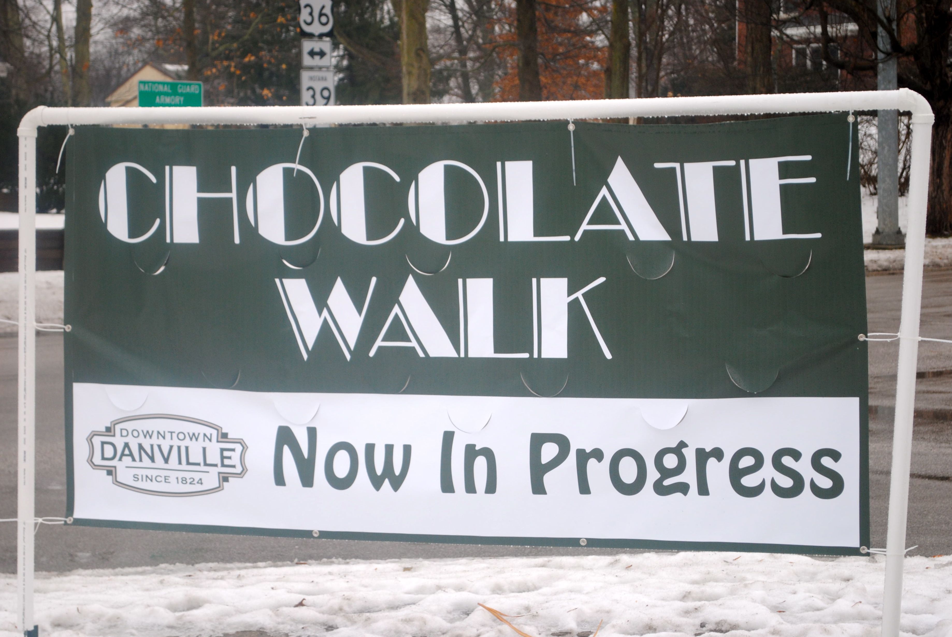 The Danville Chocolate Walk has become a local favorite. The Danville Chocolate Walk has become a local favorite just before Valentine's Day in Danville, Indiana