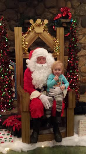 Last chance for kids to inform Santa what they want! Santa at Winterland Light Show, Ellis Park- Danville
