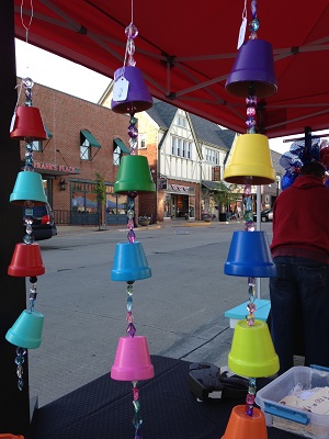 You never know what you might find at the monthly Handmade Market.