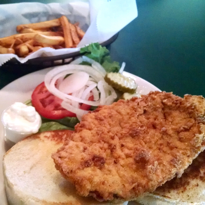 Cornerstone Roadhouse pork tenderloin sandwich. NOM NOM NOM NOM!!