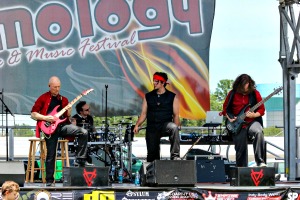 Slamology features live music of all types. Slamology at Lucas Oil Raceway in Brownsburg, Indiana, features live music of all types.