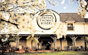 Enjoy dinner, wine, and music at Chateau Thomas.