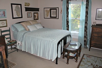 The Marmalade Sky has perfectly decorated bedrooms. Marmalade Sky Bed & Breakfast, Danville, Indiana