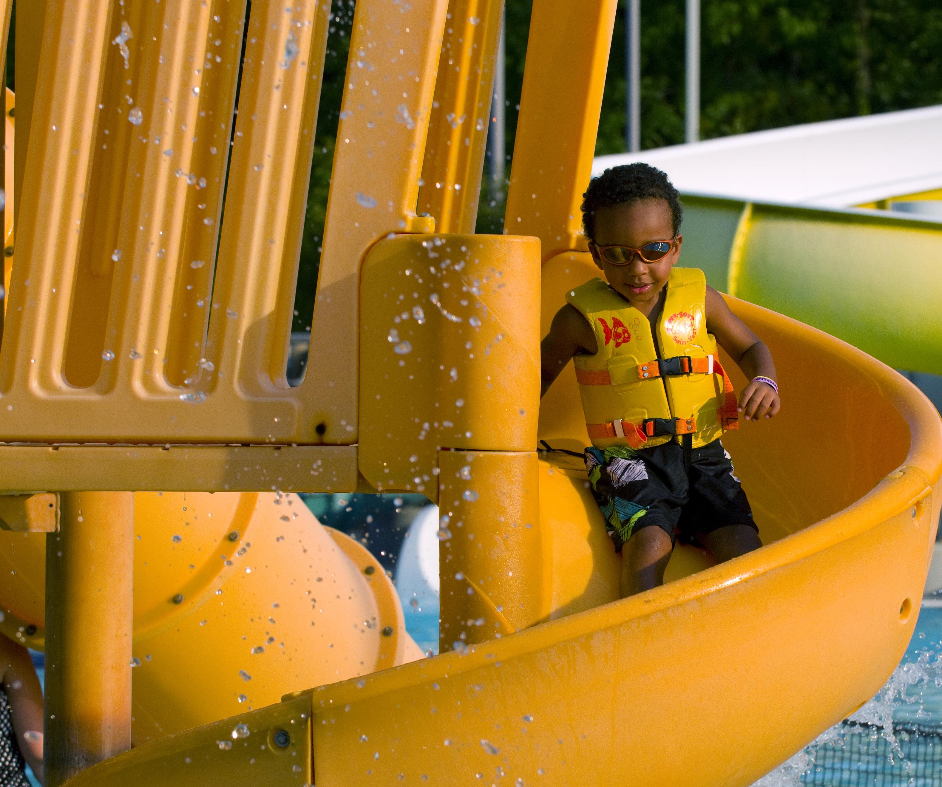 Splash Island in Plainfield is a fun way to spend some time with the family and the team before, after or in between games.