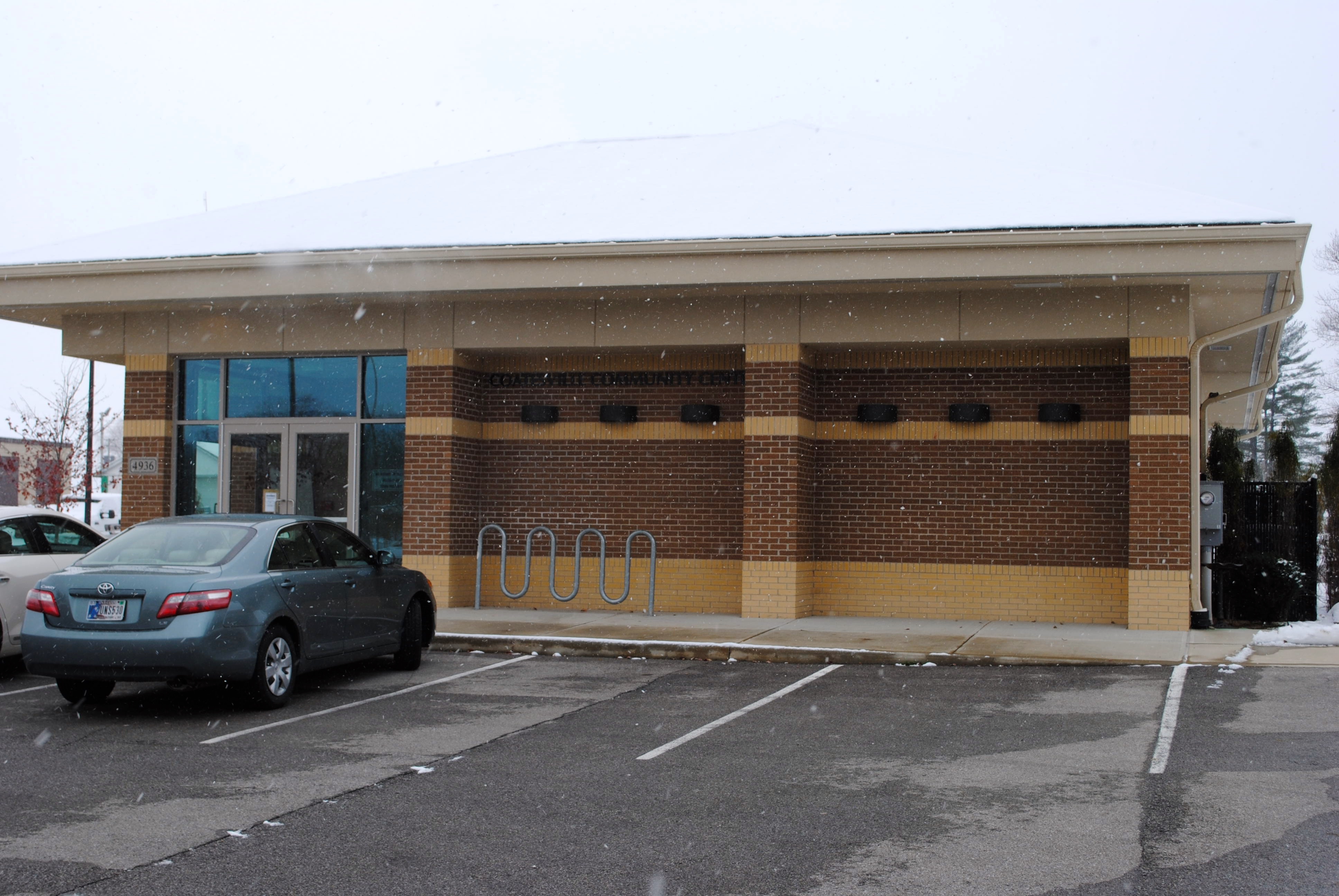 The Coatesville Community Building on Milton Street will be a bustling hub of activity this weekend for Christmas in Coatesville. The Coatesville Community Building in Coatesville, Indiana.