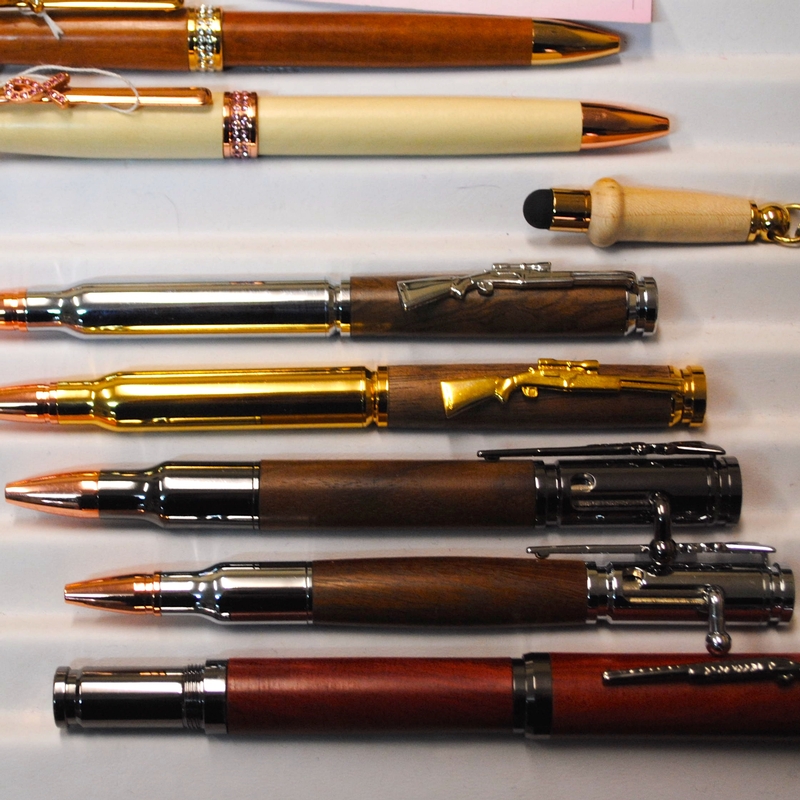 Check out the coolest pens ever for hunters, military members or gun enthusiasts! Hunters, military members or gun enthusiasts would love these handmade ink pens from Enchanted Journey in Coatesville, Indiana