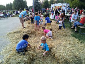 There is plenty of activities for the kids at the Avon Heritage Festival. Avon Community Heritage Festival in Avon, Indiana