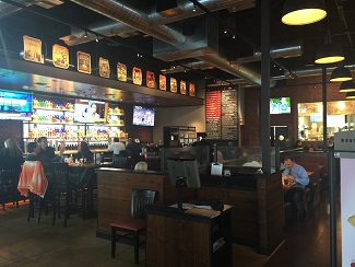 The open layout provides a great atmosphere at BJ's Brewhouse BJ's Brewhouse, Avon, Indiana, Restaurant