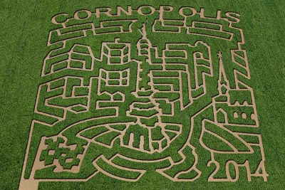 The 2014 maze theme is Cornopolis