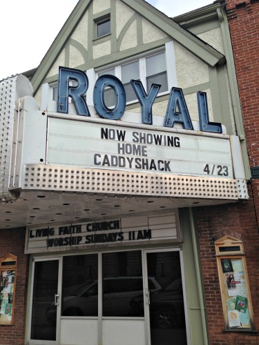 The Royal Theater has been part of the Danville landscape since 1927. The Royal Theater in Danville, Indiana