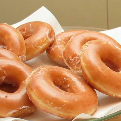 Instead of roses, consider a dozen donuts from Hilligoss Bakery! Donuts from Hilligoss Bakery