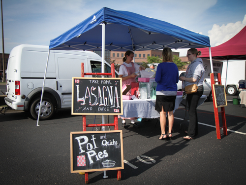 The Food Florist at the Avon Farmers Market The Food Florist at the Avon Farmers Market.