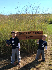 Don't forget to explore the Prairie Maze!