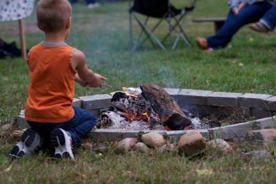 The entire family will enjoy a campfire during Fall Harvest Days at Nehemiah Ranch. (All photos courtesy of Nehemiah Ranch)