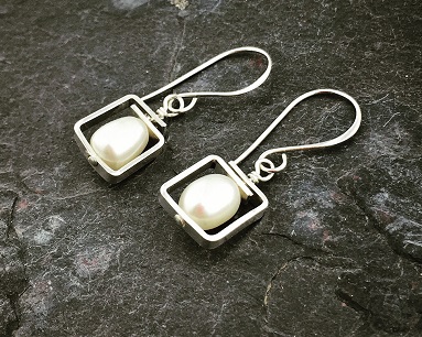 The sterling silver jewelry at the Sterling Butterfly is something to behold. Earrings from Sterling Butterfly, Martinsville, Indiana