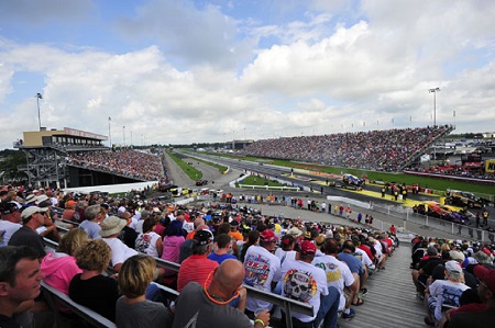 Experiencing the U.S. Nationals from the grandstands is something to behold. U.S. Nationals at Lucas Oil Raceway, Brownsburg, Indiana
