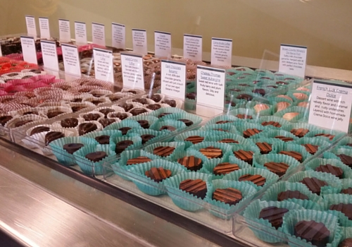 The Olive Leaf sells a large variety of truffles, but we recommend the Indiana Upland AVA Wine Truffle Collection, which is already boxed up and ready to be gifted. Olive Leaf