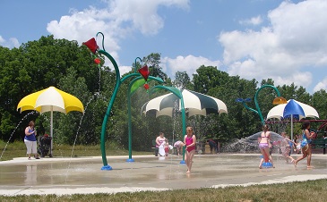 Washington Township Park Splash Pad Washington Township Park Splash Pad, Avon, Indiana