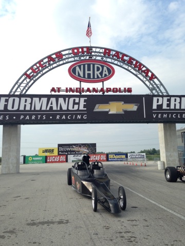 The Pure Speed two-seater dragster