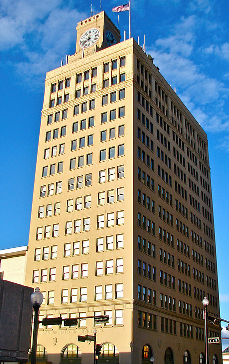 San Jacinto Building in downtown Beaumont