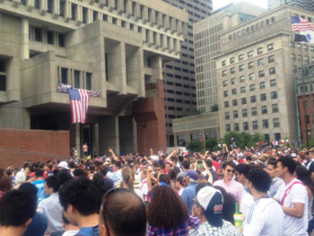 boston City Hall Soccer Viewing party boston City Hall Soccer Viewing party