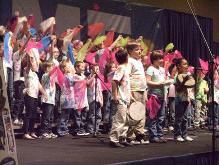 There are all types of performances on the FAME stage!