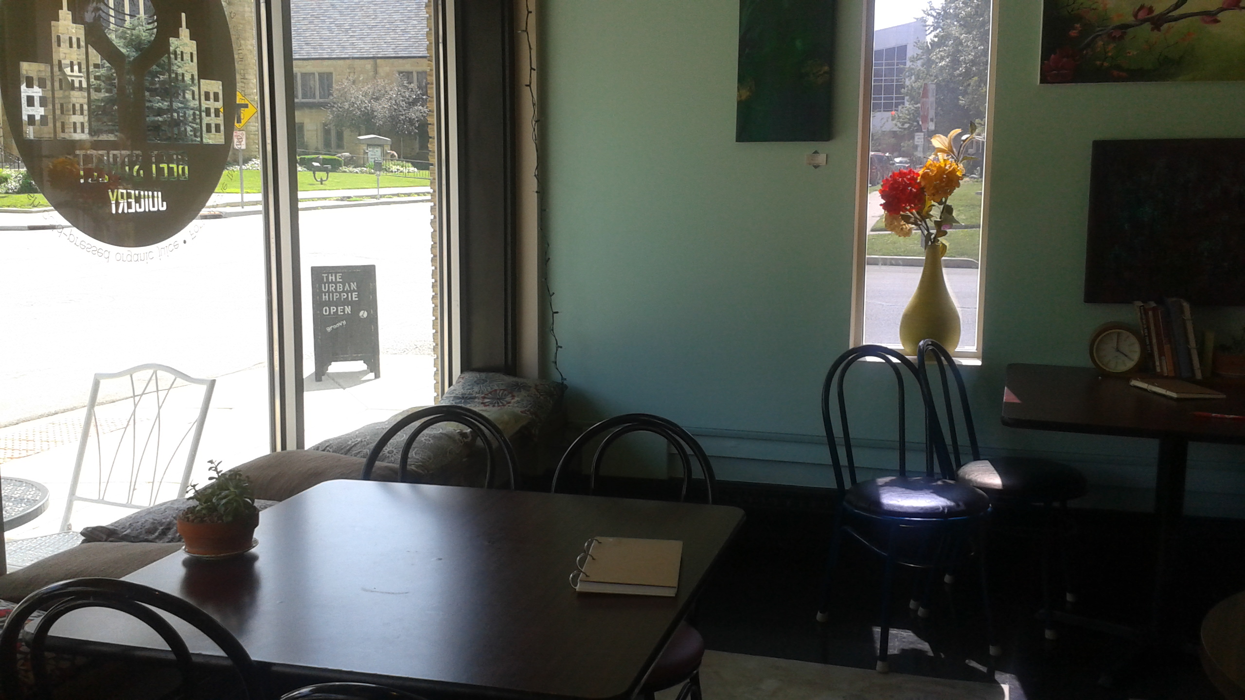 Interior layout of Beet Street Juicery