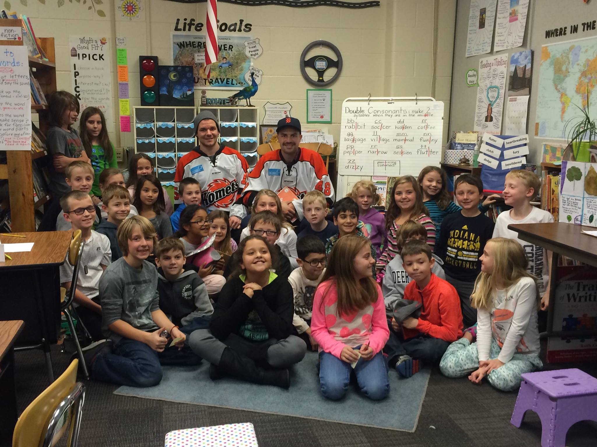 The Komet organization gives back to the Fort Wayne community in a number of ways.