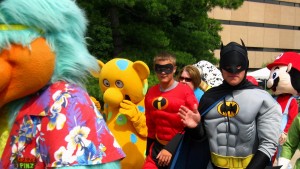 See Batman, Robin, the Fort Wayne Children's Zoo mascot and a variety of other friendly figures in the Character Parade!