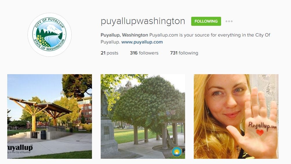 Puyallup Instagram