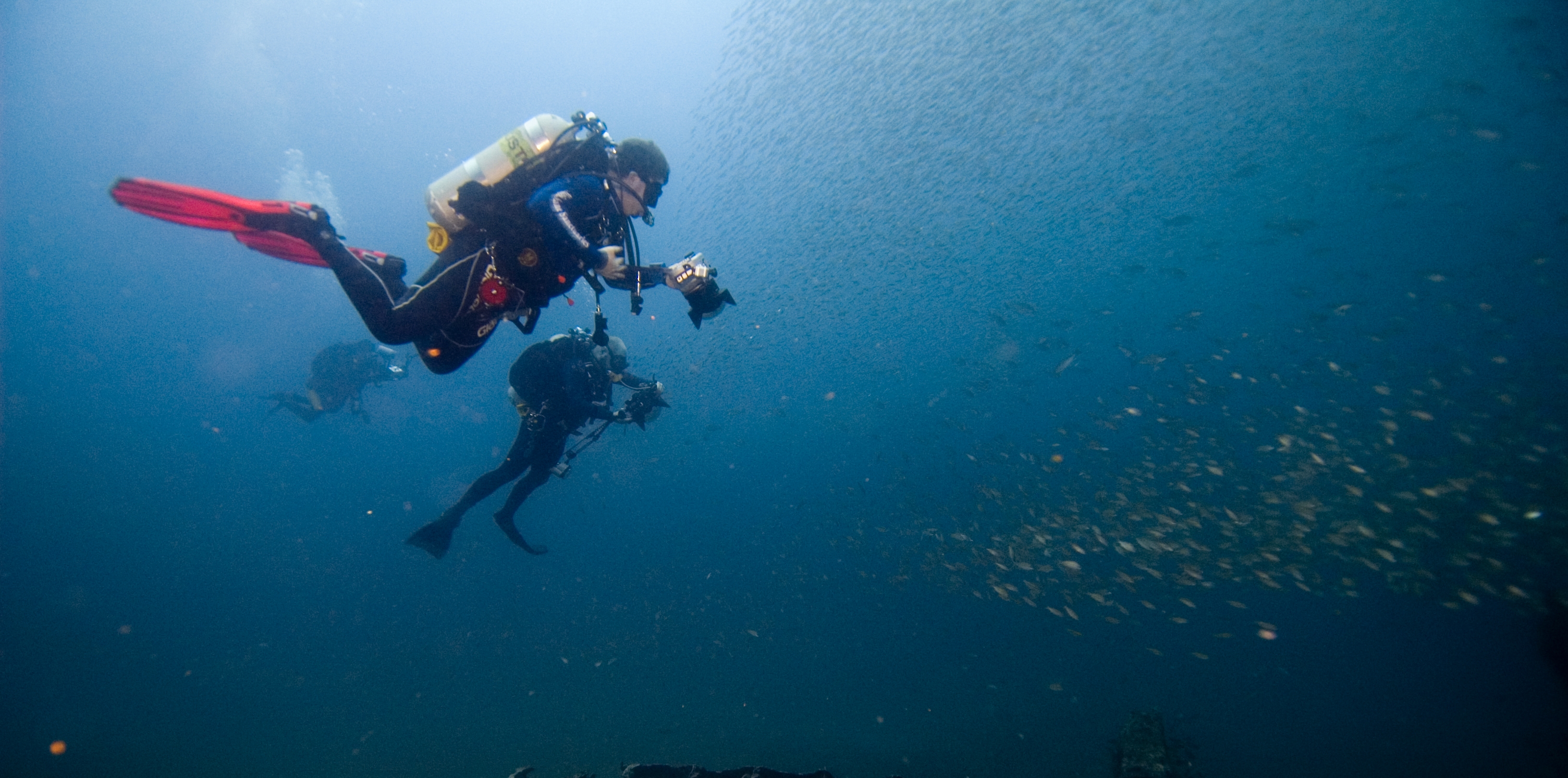 Above 18m: Diving Chesil Bank