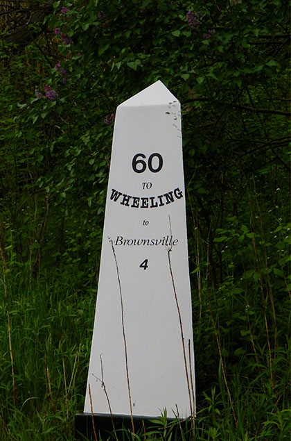 US. 40 Marker