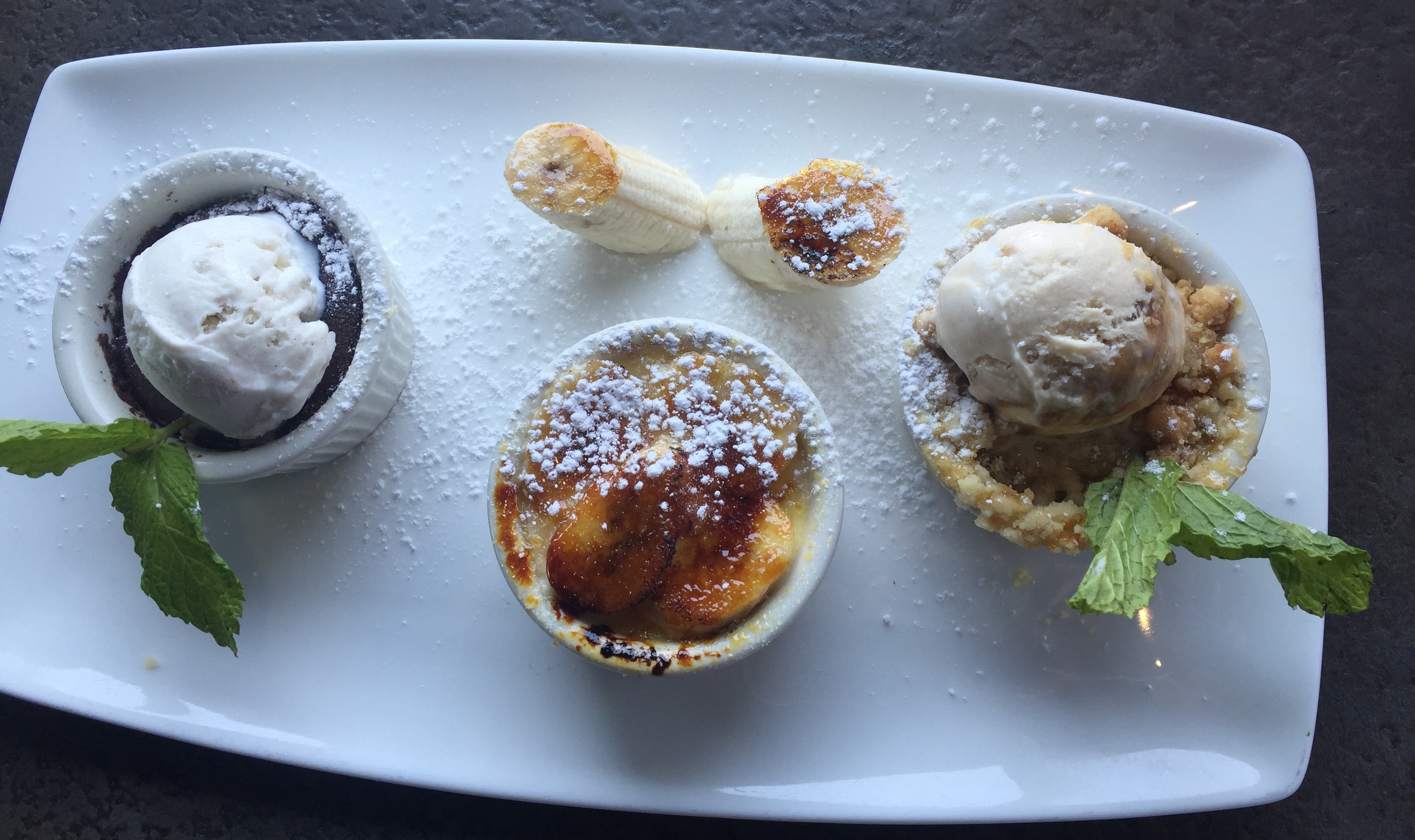 Yard House Dessert Trio