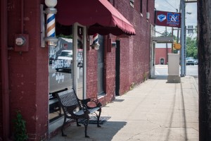 Gentlemen, while your female half is shopping for gowns or antiques, stop in at Mizell's to get spiffed up.