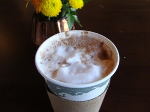 Nutella Latte at The Beehive in Danville, Indiana