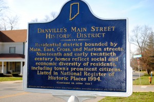 Danville's Main Street Historic District reflects the "social and economic diversity" of the town's residents.