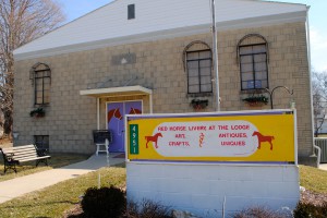 The Red Horse Livery is in the former Masonic Lodge located at 4951 Milton Street in Coatesville, Ind.